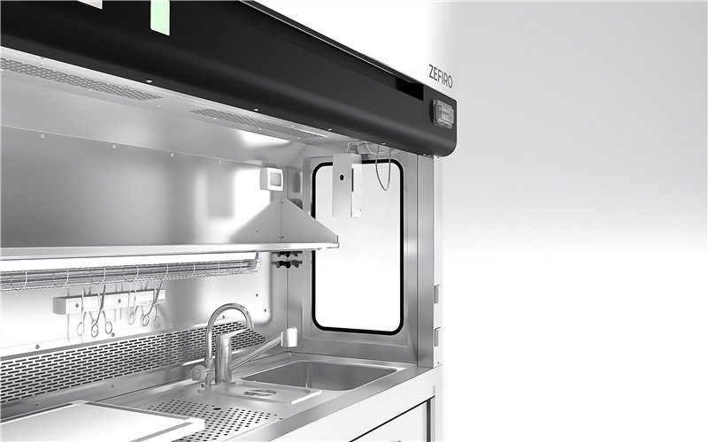 Робоча станція для гістологічних та цитологічних досліджень Zefiro Ventilated Hood 150 - Зображення 4