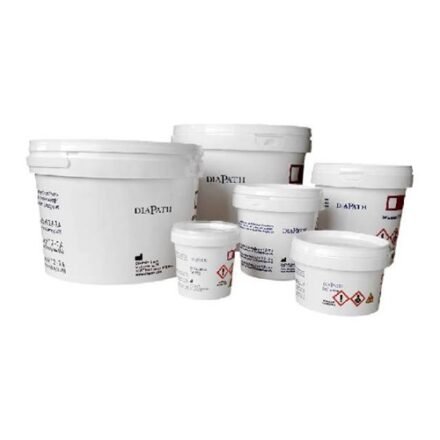 Поліпропиленовий контейнер, 600 мл, з гвинтовою кришкою, заповнений об'єм  10% нейтральним забуференним формаліном 300 мл